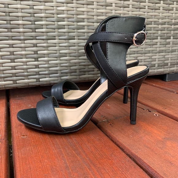 Peep Toe Criss Cross Stiletto -from ModCloth - Picture 7 of 9